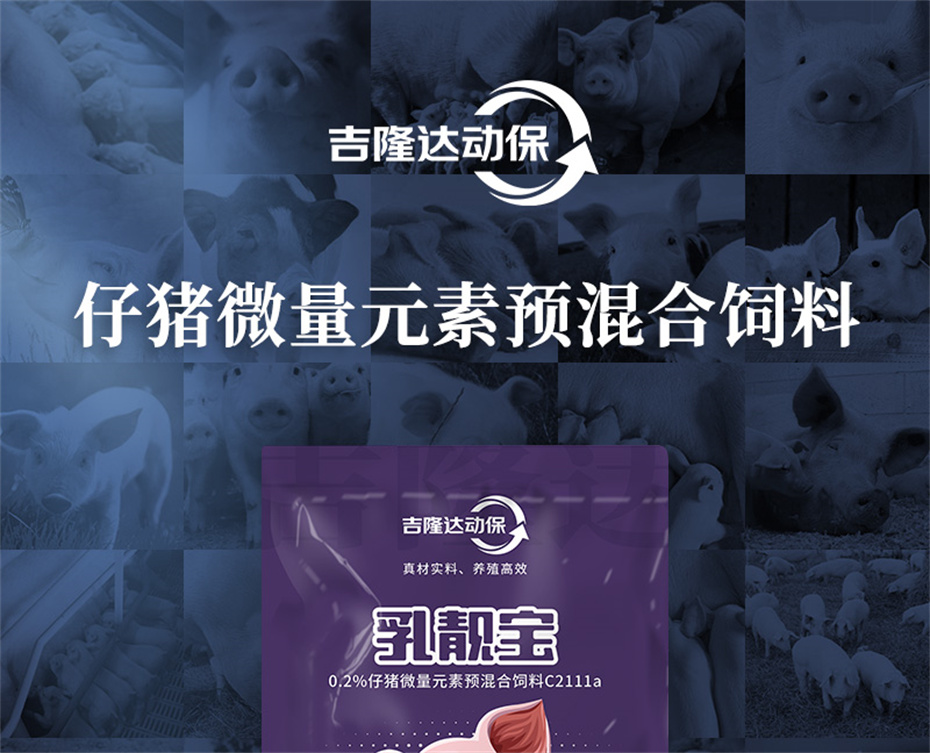 吉隆达动保猪饲料添加剂乳靓宝产品介绍